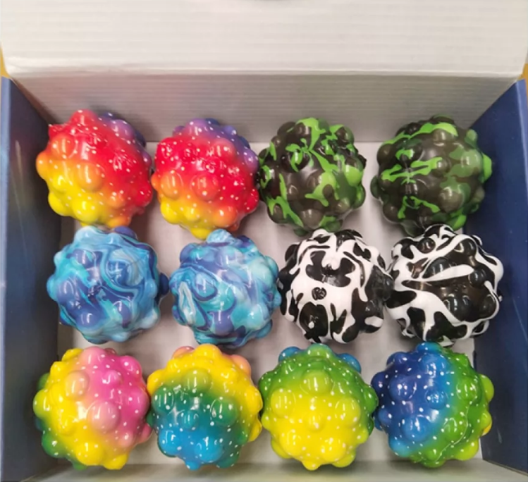 М'яч фомовий, антигравітаційний,6,5см, 6 видів №MS4547(12)(144) — купити | Канцелярський Сад