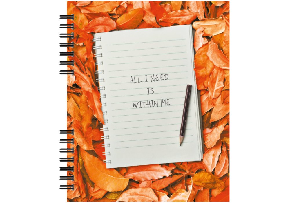 Блокнот пруж. В5 60арк. кліт. пласт. №O25923/Optima/(40) — фото товару | Канцелярський Сад