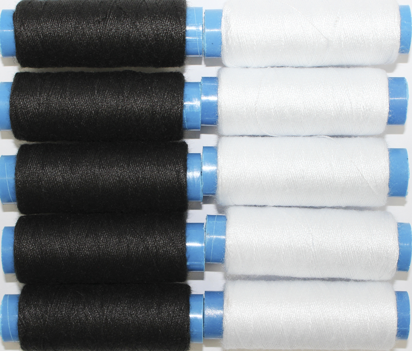 Нитки №40 (чорні 5шт, білі 5шт)(10шт)(100) — купити | Канцелярський Сад