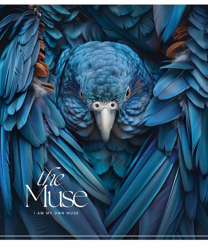 Зошит 96арк. кліт. Школярик "The Muse" УФ лак №096-3444K(5)(50) — фото товару | Канцелярський Сад