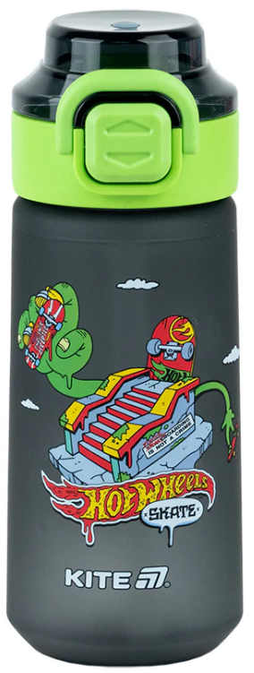 Пляшка для води пласт. "Kite" 560мл Hot Wheels №HW25-1213(12) — фото товару | Канцелярський Сад