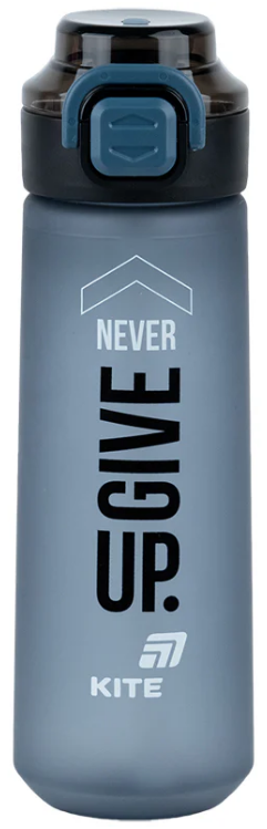 Пляшка для води пласт. "Kite" 760мл сіра №K25-1214-1(12) — фото товару | Канцелярський Сад