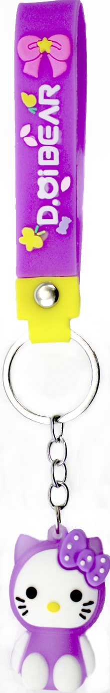 Брелок "Кітті" зі стрічкою №3251(12) — фото товару | Канцелярський Сад