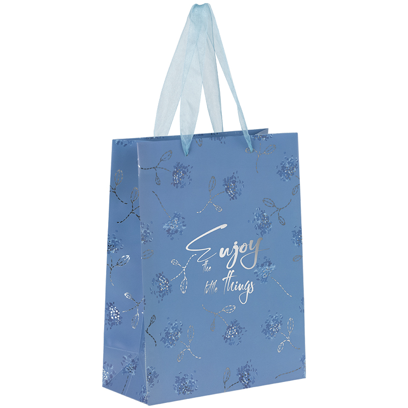 Пакет подарунковий пласт. "Axent" №8504-43-A Flower Symphony-3 32х27см(12)(120) — фото товару | Канцелярський Сад