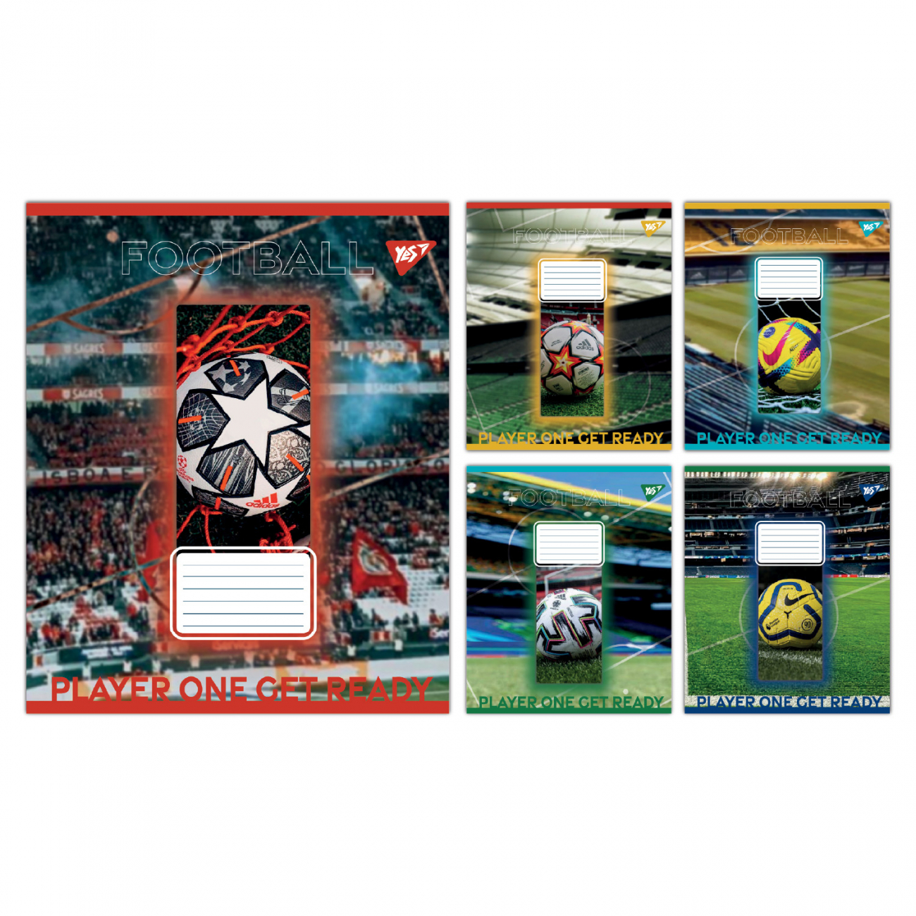 Зошит 60арк. кліт. YES Football stadium №767752(10)(160) — фото товару | Канцелярський Сад