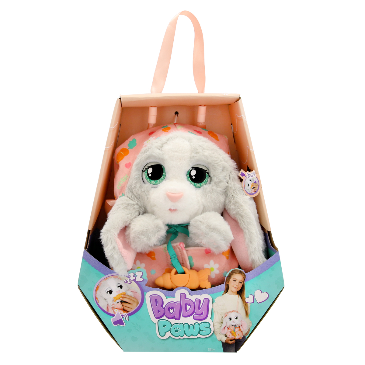 Іграшка інтерактивна "BABY PAWS – Зайченя" (з аксес.) №927124/КіддіСвіт/(4) — фото товару | Канцелярський Сад