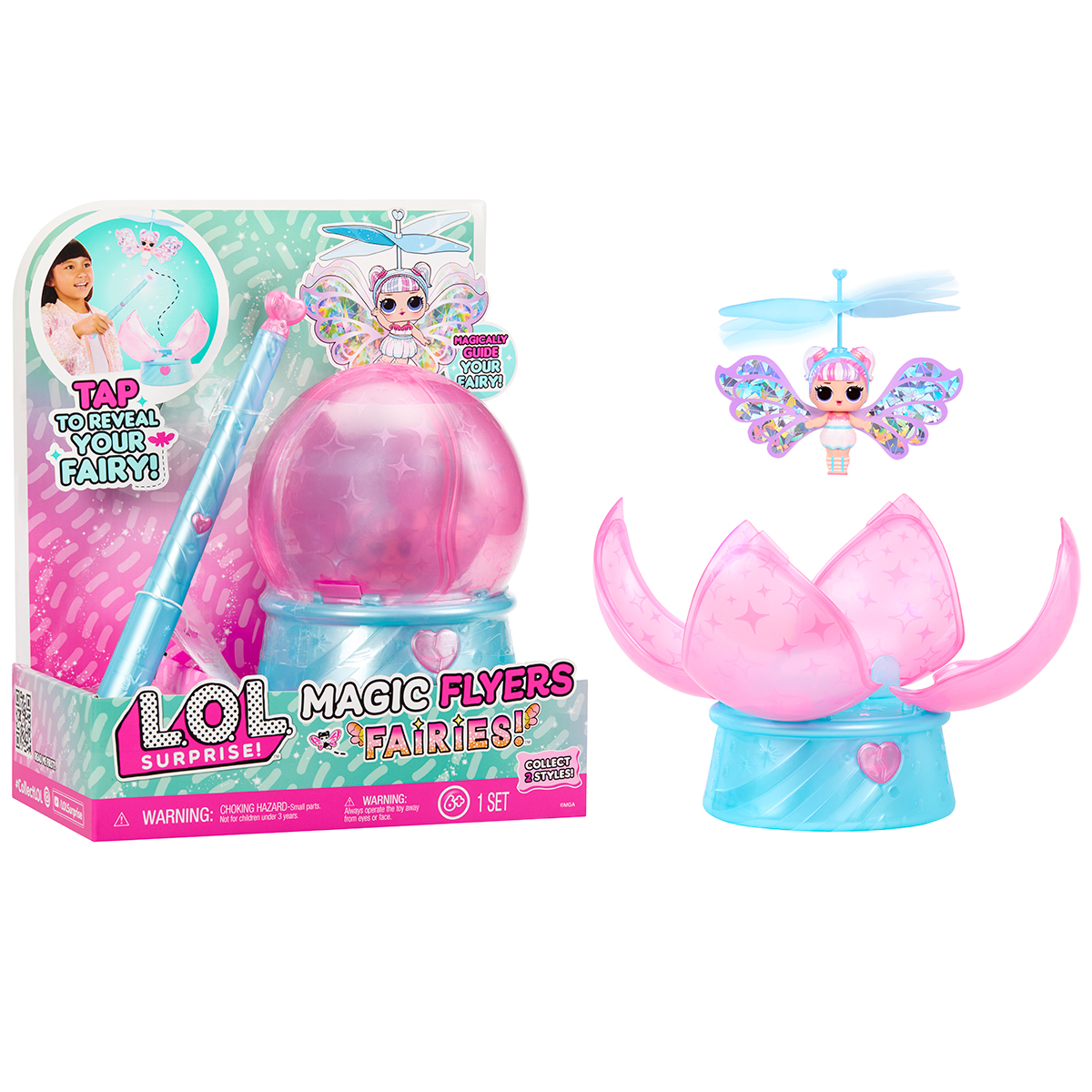 Ігровий набір з інтер. лялькою "L.O.L. SURPRISE"Magic Flyers Fairies" №542254/КіддіСвіт/ — купити | Канцелярський Сад