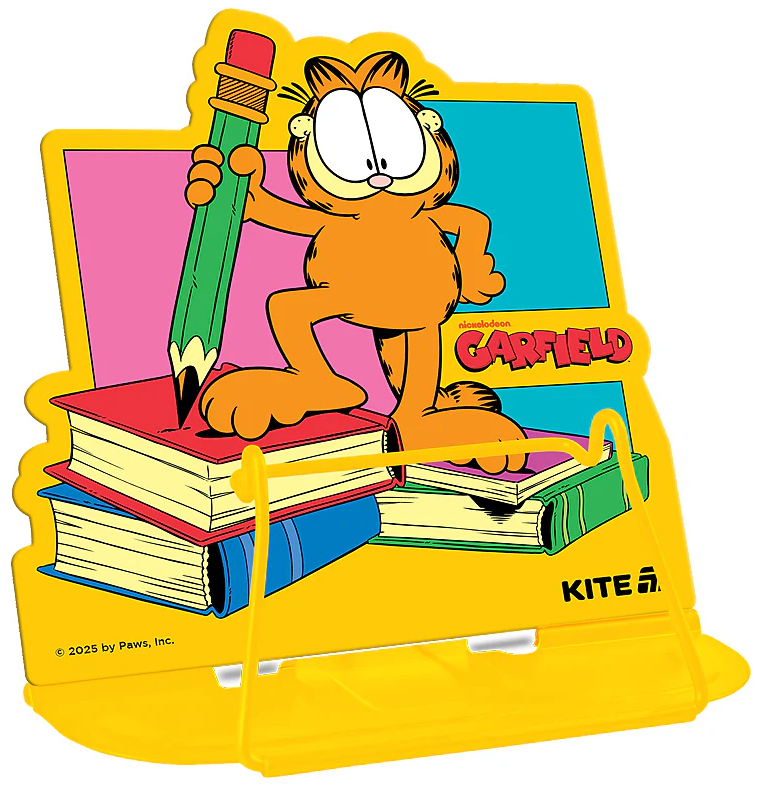 Підставка для книг "Kite" "Garfield" №GF25-392 метал. — фото товару | Канцелярський Сад