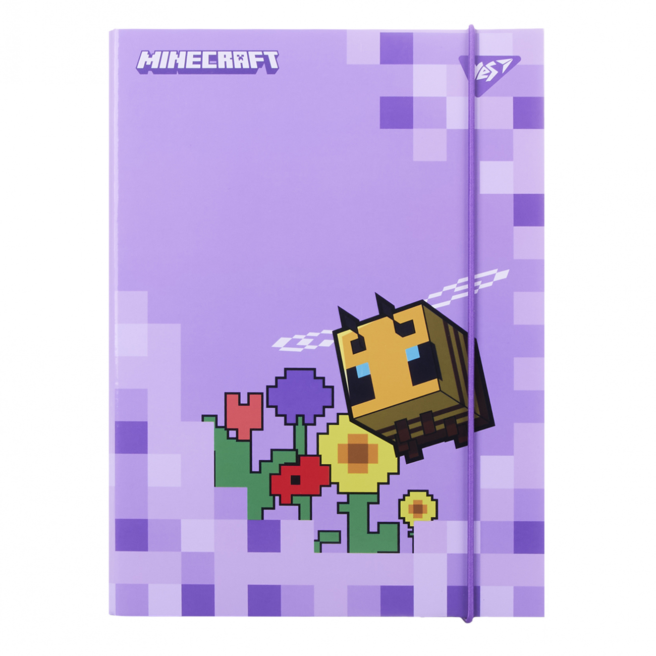 Папка для зош. В5 "Yes" №500244 "Minecraft.Spring" на рез. картон(12) — фото товару | Канцелярський Сад