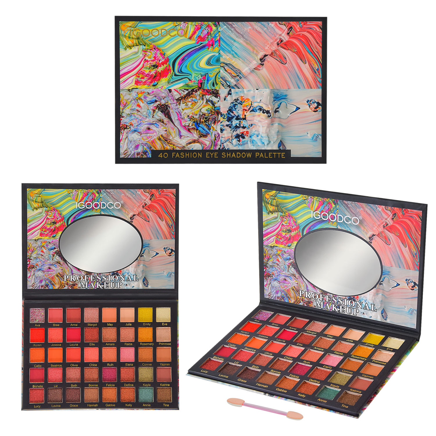 Косметика,палетка,в кор-ці, 21,5х15х1см №IG3758(12)(144) КІ — купити | Канцелярський Сад