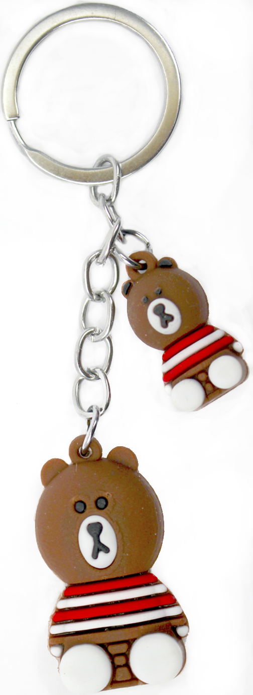 Брелок гумовий "Ведмедик" №3103(12) — фото товару | Канцелярський Сад
