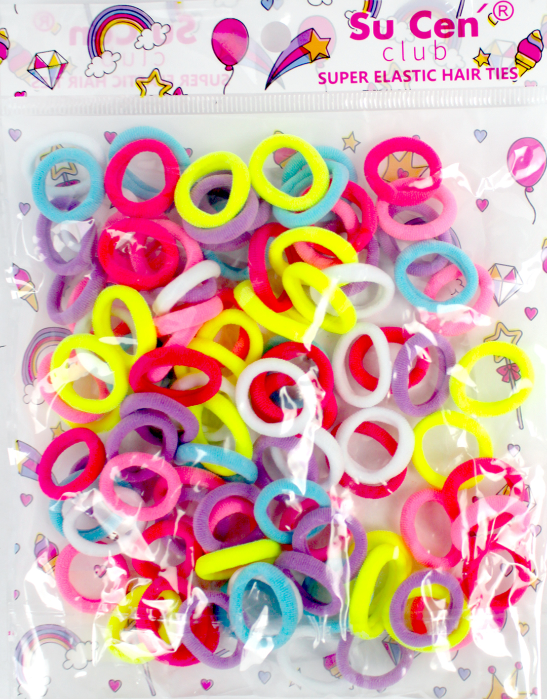 Набір резинок безшовних кольор. №08-18(12) — фото товару | Канцелярський Сад