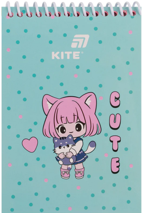 Блокнот пруж. А6 48арк. б/лін. Be Friends №K26-196-1/Kite/(20) — фото товару | Канцелярський Сад