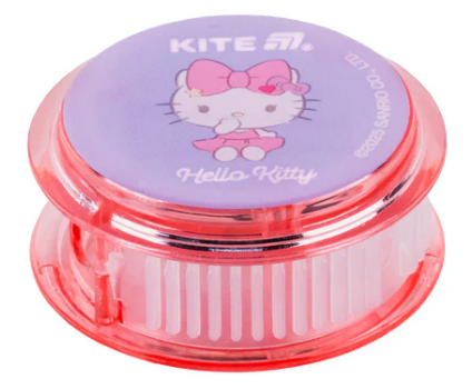 Точилка "Kite" №HK25-117 Hello Kitty круг,з конт.(24)(720) — фото товару | Канцелярський Сад