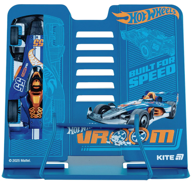 Підставка для книг "Kite" "Hot Wheels" №HW25-390 метал. — фото товару | Канцелярський Сад