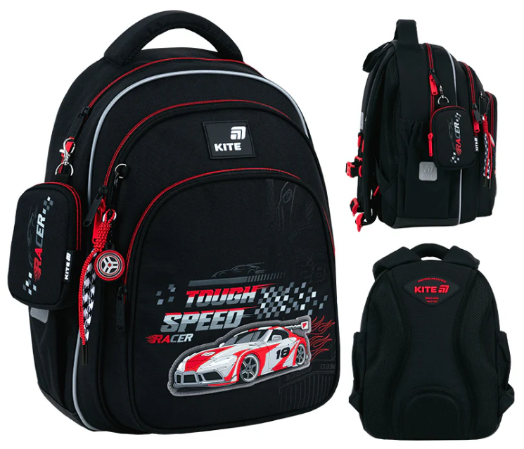 Рюкзак "Kite" Education Speed Racer 3від.,3карм. №K26-763S-2(6) — фото товару | Канцелярський Сад