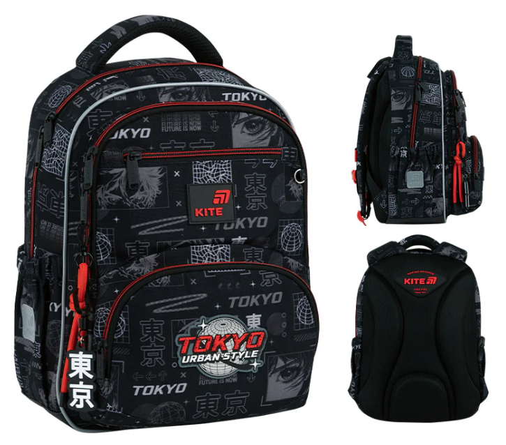 Рюкзак "Kite" Education Tokyo 2від.,4карм. №K26-773M-5(6) — фото товару | Канцелярський Сад