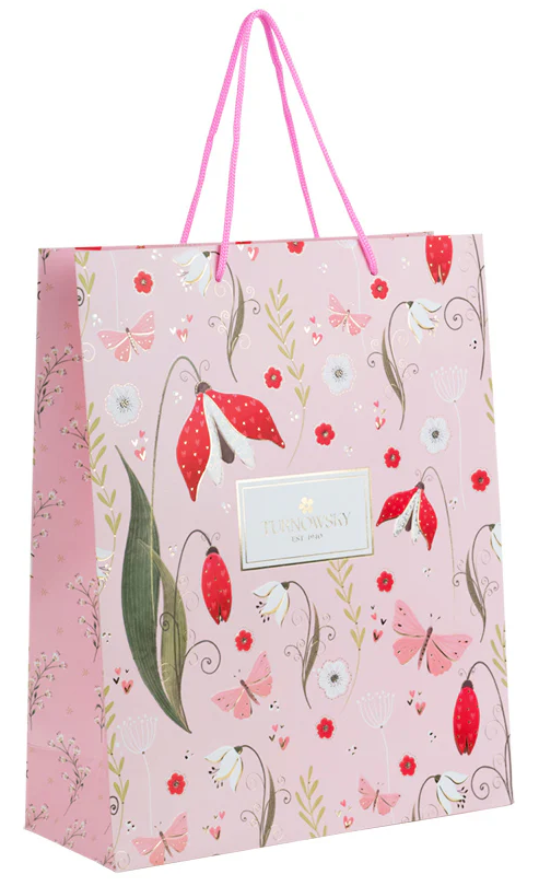 Пакет подарунковий папер. "Axent" №8502-34-A-TR Turnowsky.Secret Garden 1 26x32см(5) — фото товару | Канцелярський Сад