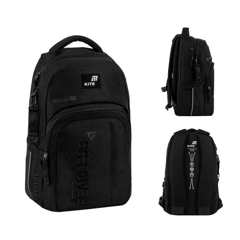Рюкзак "Kite" Education teens Fearless 3від.,4карм. №K26-2578L(10) — фото товару | Канцелярський Сад