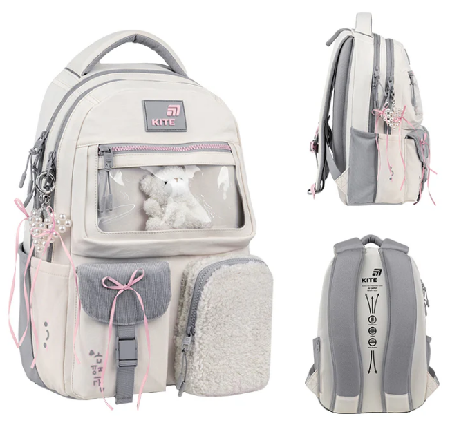 Рюкзак "Kite" Education Teens Iconic 2від.,6карм. №K26-2587M-1(10) — фото товару | Канцелярський Сад