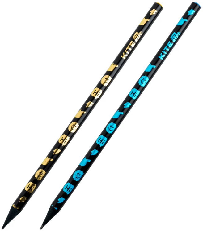 Олівець гр. "Kite" №K26-159 чорний корпус,в тубі(30) — фото товару | Канцелярський Сад