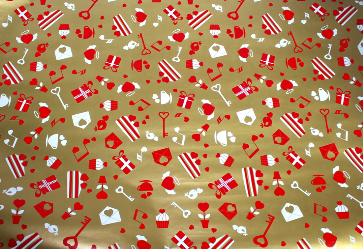 Папір пакувальний 70х100см Нотки №129/Фоліо/(100)(200) — фото товару | Канцелярський Сад