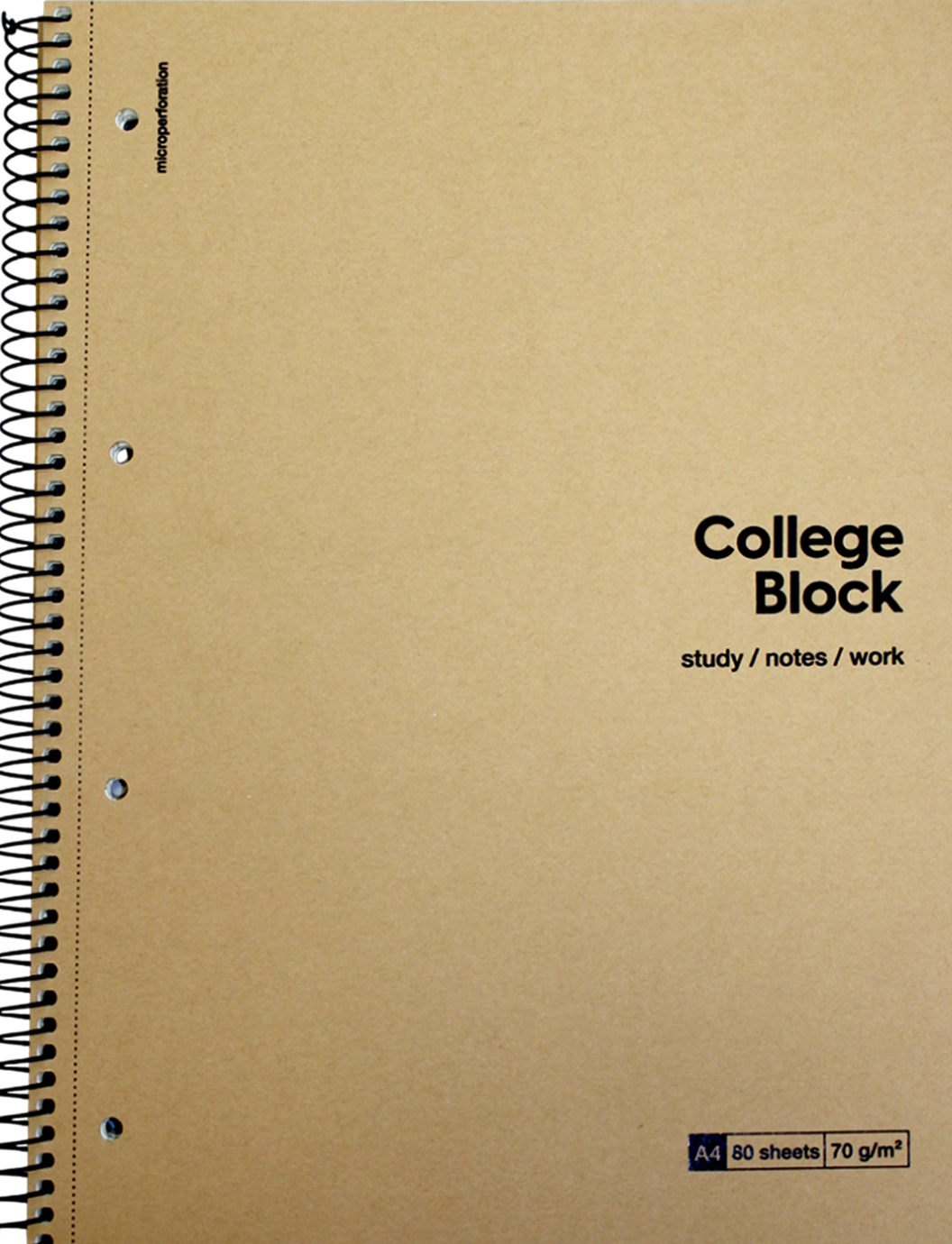 Коледж-блок А4+ 80арк. кліт. "Student" крафт,кремовий блок №A4-080-6719K/Школярик/(4)(36) — фото товару | Канцелярський Сад