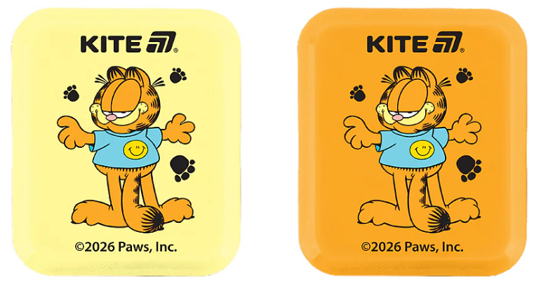 Точилка "Kite" №GF26-116 Garfield прямокутна,з конт.(24)(720) — фото товару | Канцелярський Сад