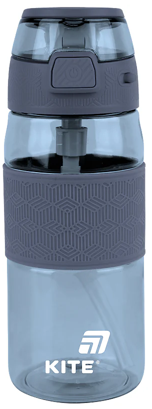 Пляшка для води пласт. "Kite" 600мл синя №K26-1201-1(12) — фото товару | Канцелярський Сад