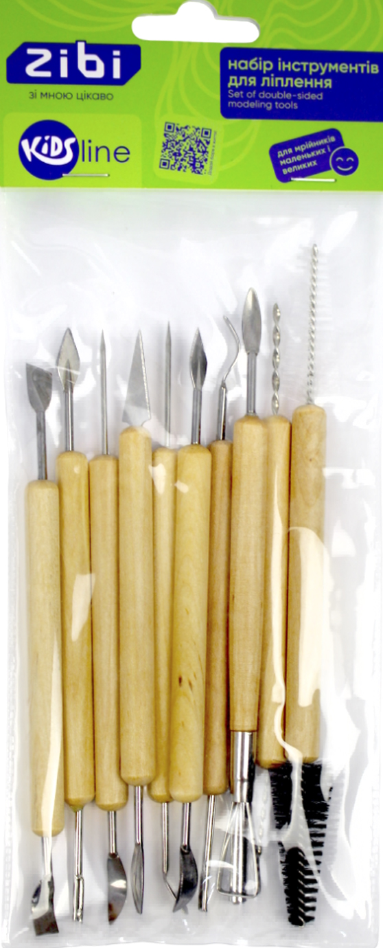 Набір для ліплення "Zibi" Kids 11шт №ZB.6981 — купити | Канцелярський Сад