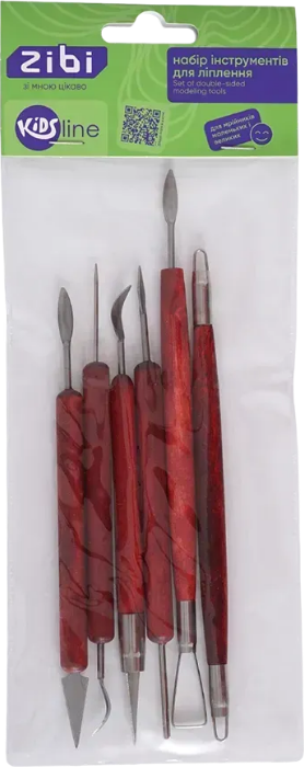 Набір для ліплення "Zibi" Kids 6шт №ZB.6983 — купити | Канцелярський Сад