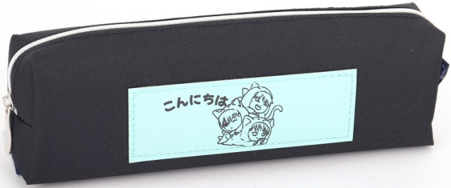 Пенал 1від.,2карм. б/н,на блиск. синій №KJ4093/Мандарин/(30) — фото товару | Канцелярський Сад