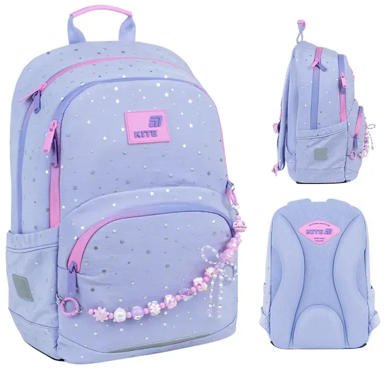 Рюкзак "Kite" Education 585 Twinke, Star 2від.,3карм. №K26-585M-1(6) — фото товару | Канцелярський Сад