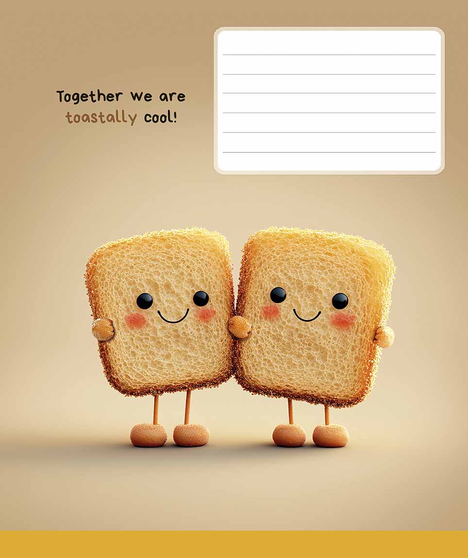 Зошит 18арк. лін. Школярик "Mini friends" виб. УФ-лак №018-3574L(25)(250) — фото товару | Канцелярський Сад