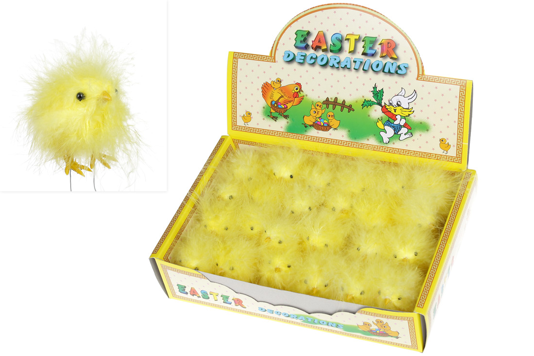 Прикраса великодня "Курча" 5см №781-991/Bonadi/(1)(24)(1152) — фото товару | Канцелярський Сад